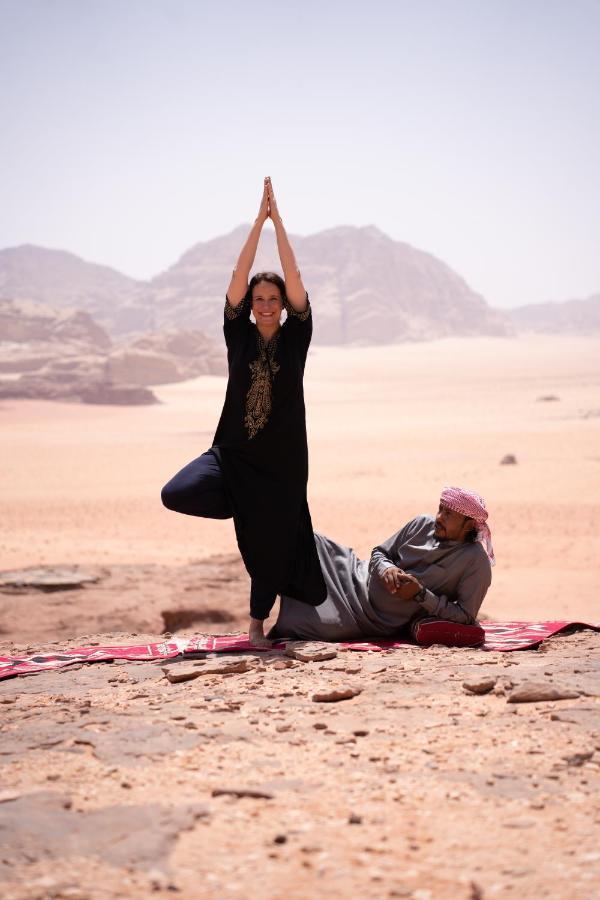 Bedouin Yoga & Trekking Camp Wadi Rum Hotel Exterior photo