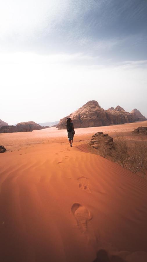 Bedouin Yoga & Trekking Camp Wadi Rum Hotel Exterior photo