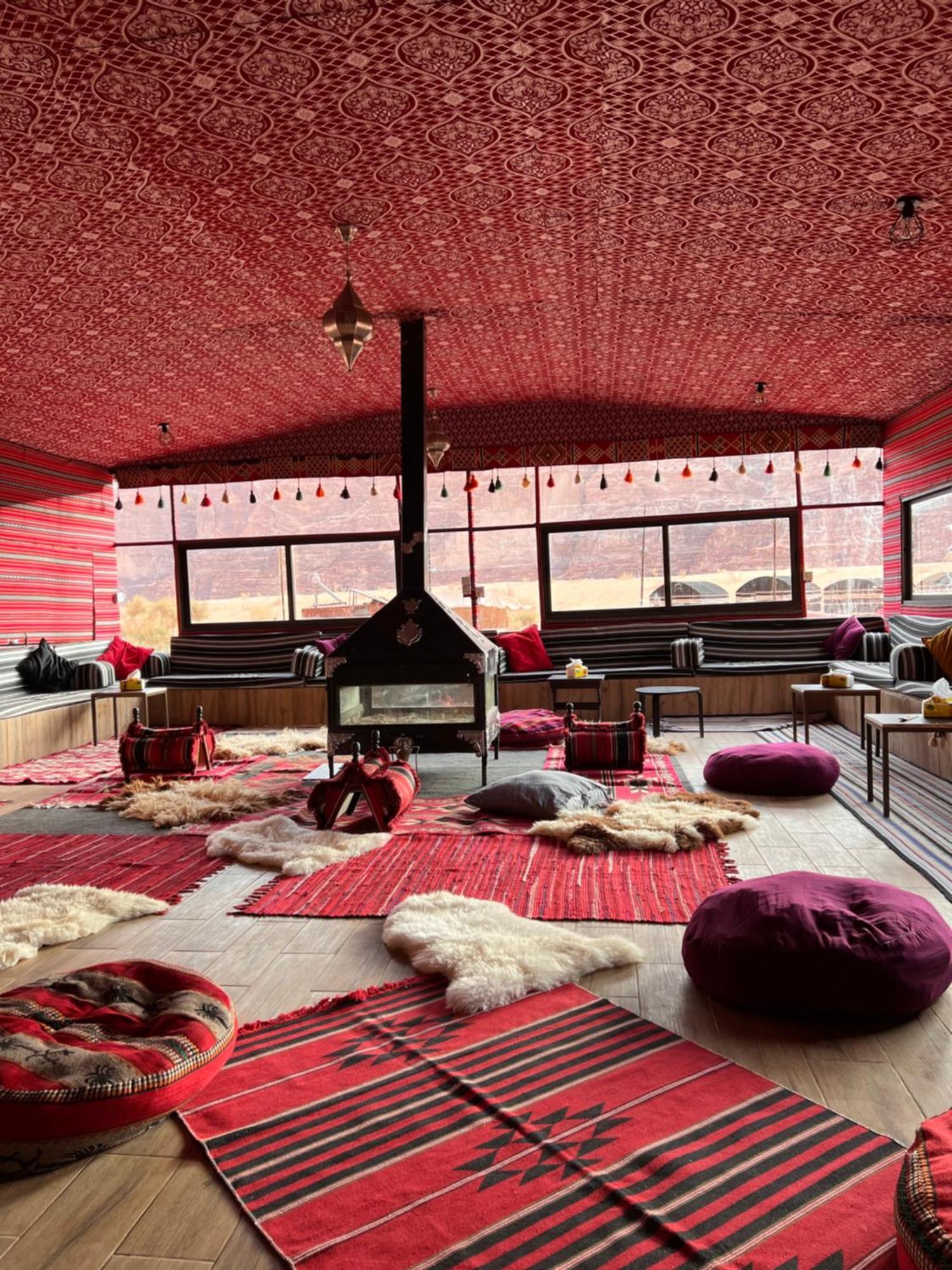 Bedouin Yoga & Trekking Camp Wadi Rum Hotel Exterior photo