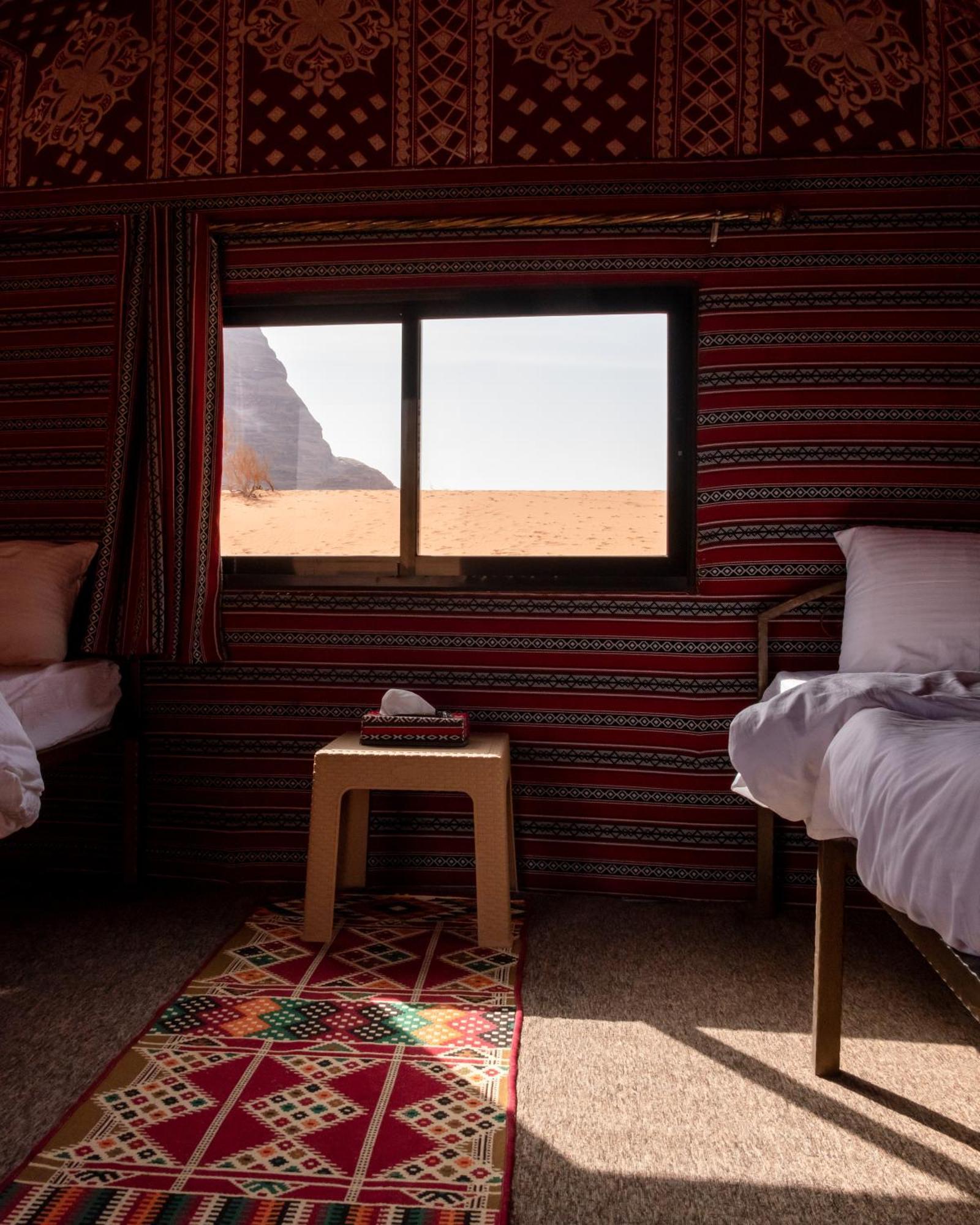 Bedouin Yoga & Trekking Camp Wadi Rum Hotel Exterior photo