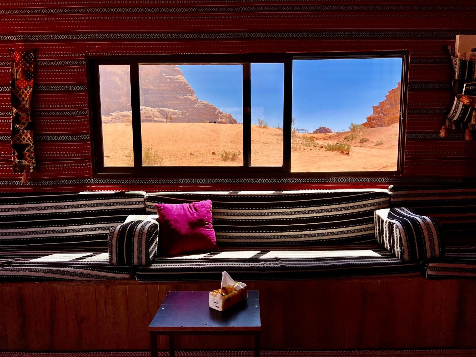 Bedouin Yoga & Trekking Camp Wadi Rum Hotel Exterior photo