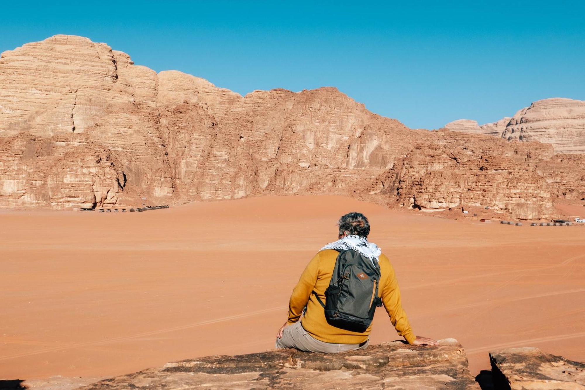 Bedouin Yoga & Trekking Camp Wadi Rum Hotel Exterior photo