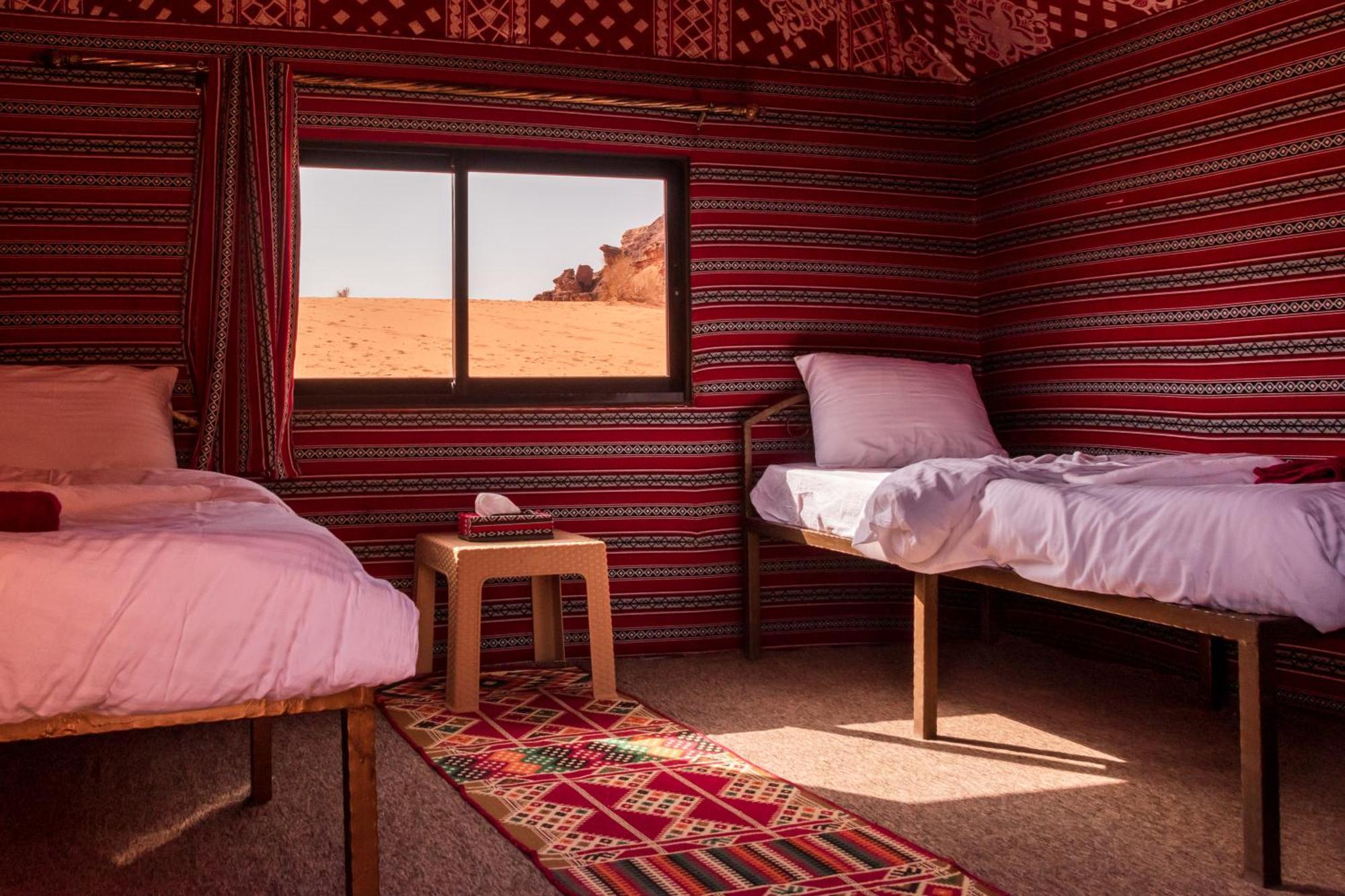 Bedouin Yoga & Trekking Camp Wadi Rum Hotel Exterior photo